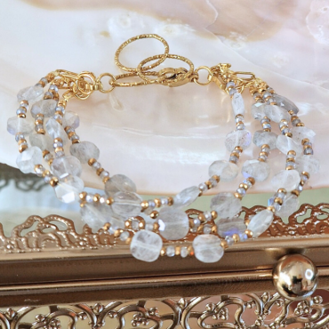 Bransoletka z labradorytów  